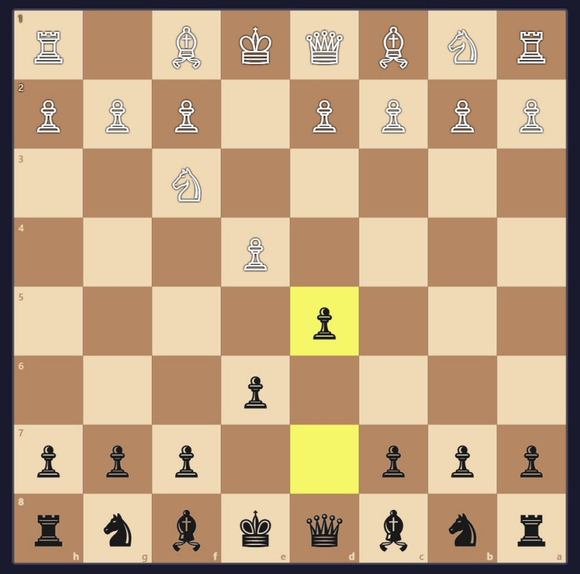 Chess To PDF board diagram preview
